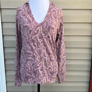 The North Face womens long sleeve hooded shirt